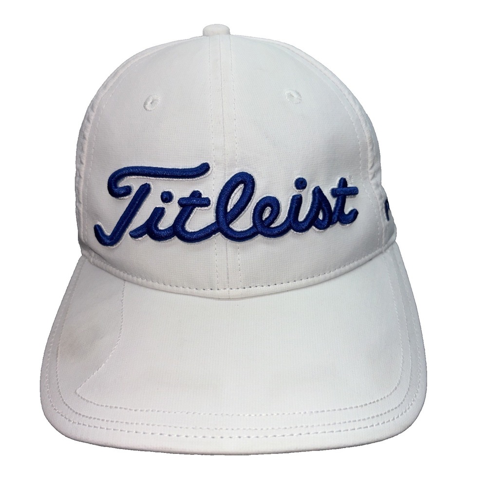 Titleist Pro V1 FootJoy FJ White Trucker Snapback Golf Hat